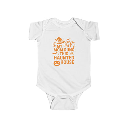 My Mom Runs This Haunted House | Baby Bodysuit