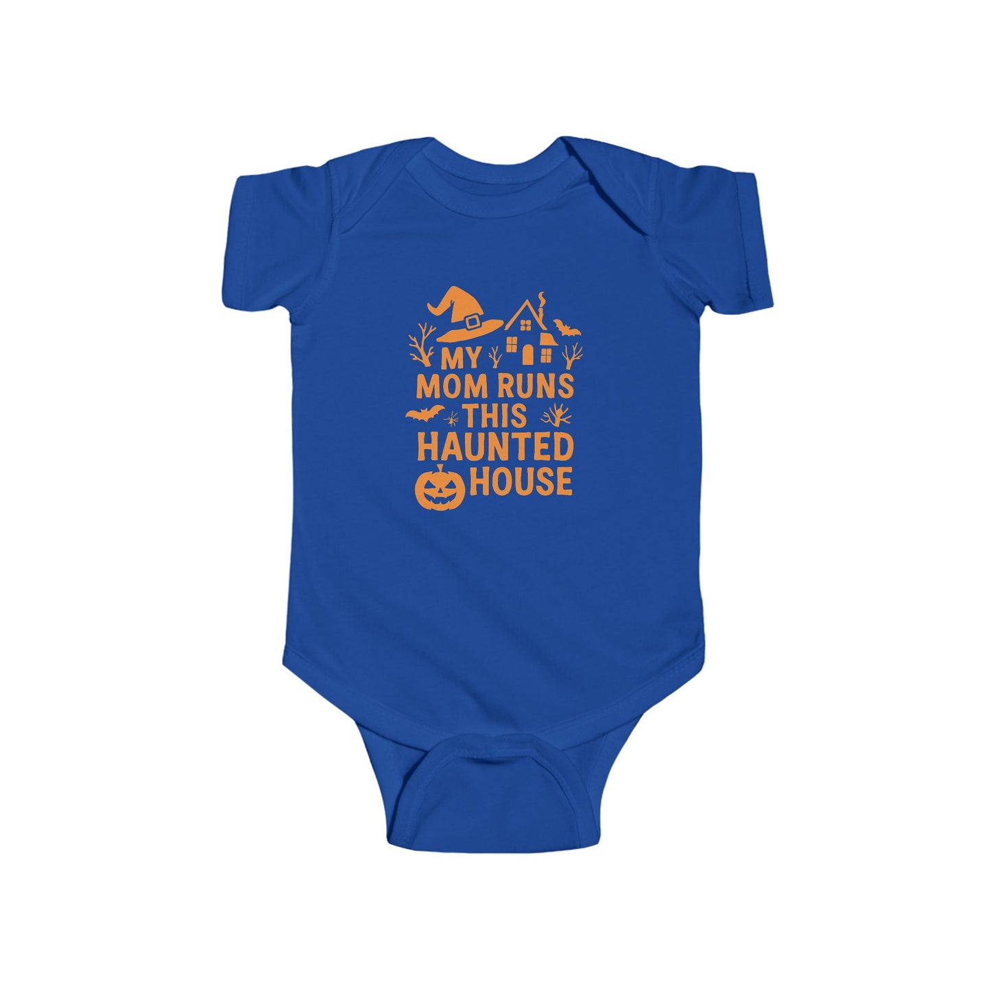 My Mom Runs This Haunted House | Baby Bodysuit