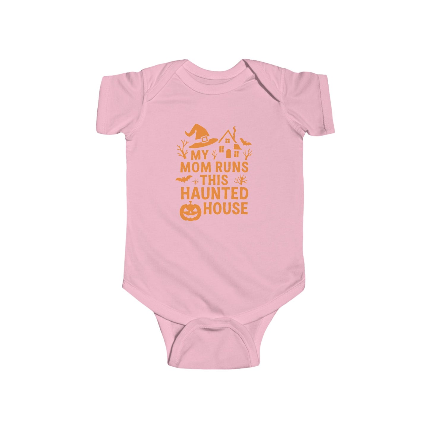 My Mom Runs This Haunted House | Baby Bodysuit