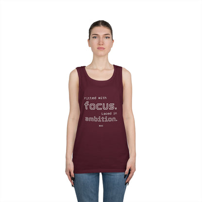 Focus & Ambition | Unisex Cotton Tank Top