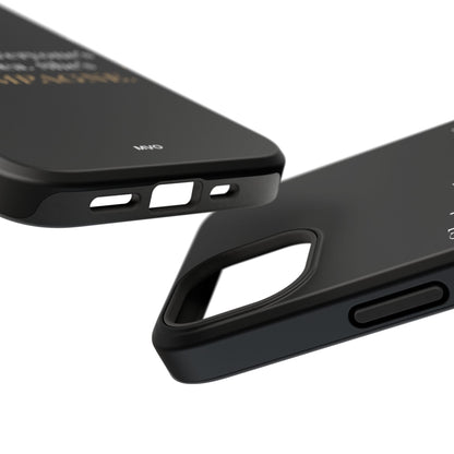 She's not everyone's cup of tea, she's champagne. | Impact-Resistant Phone Case