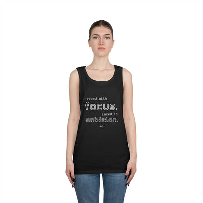 Focus & Ambition | Unisex Cotton Tank Top