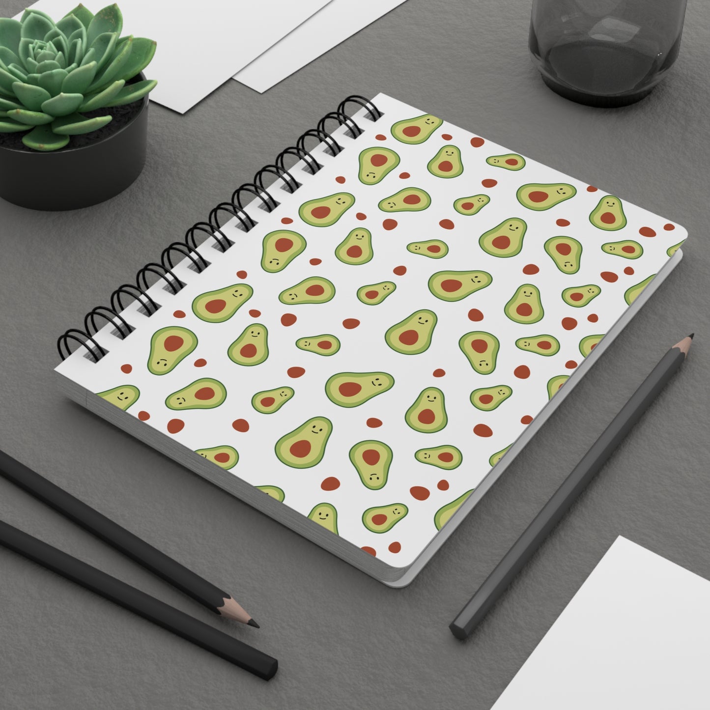 Spiral Journal | Avocado Pattern