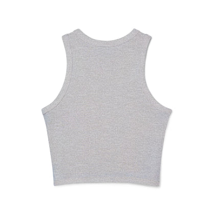Poderosa, Y Punto. | Women's Micro Rib Racer Tank Top