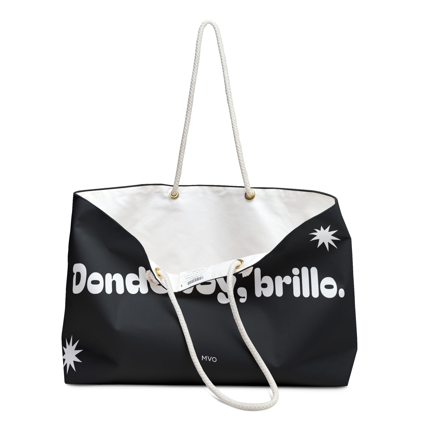 Donde voy, brillo. | Tote Bag
