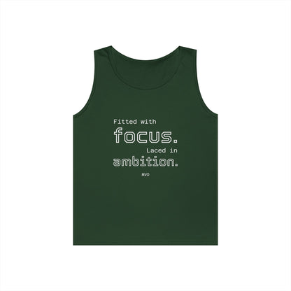 Focus & Ambition | Unisex Cotton Tank Top