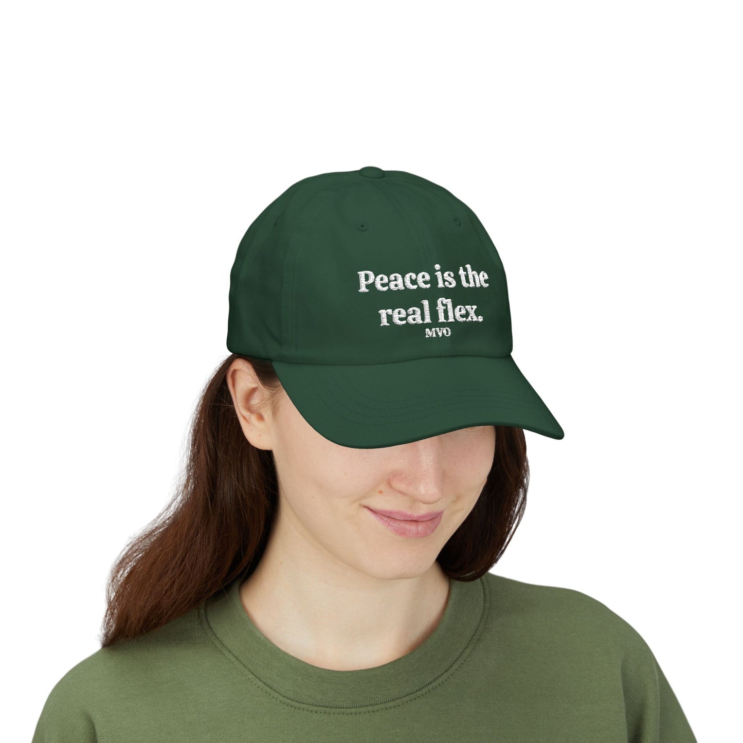Peace is the real flex | Classic Cap