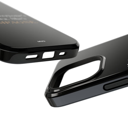 She's not everyone's cup of tea, she's champagne. | Impact-Resistant Phone Case