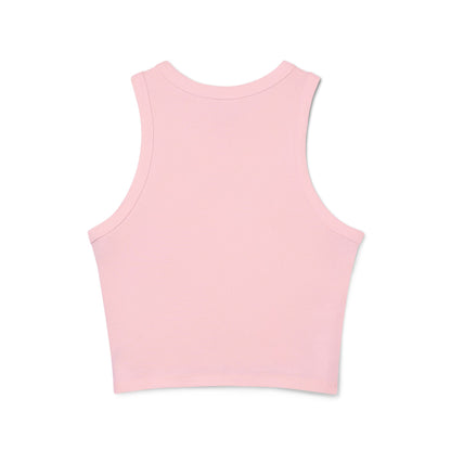 Poderosa, Y Punto. | Women's Micro Rib Racer Tank Top