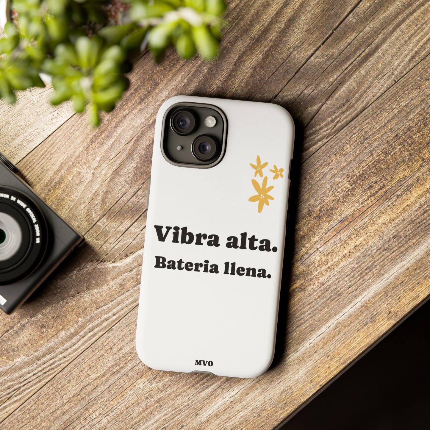 Vibra alta, Bateria llena | Phone Case