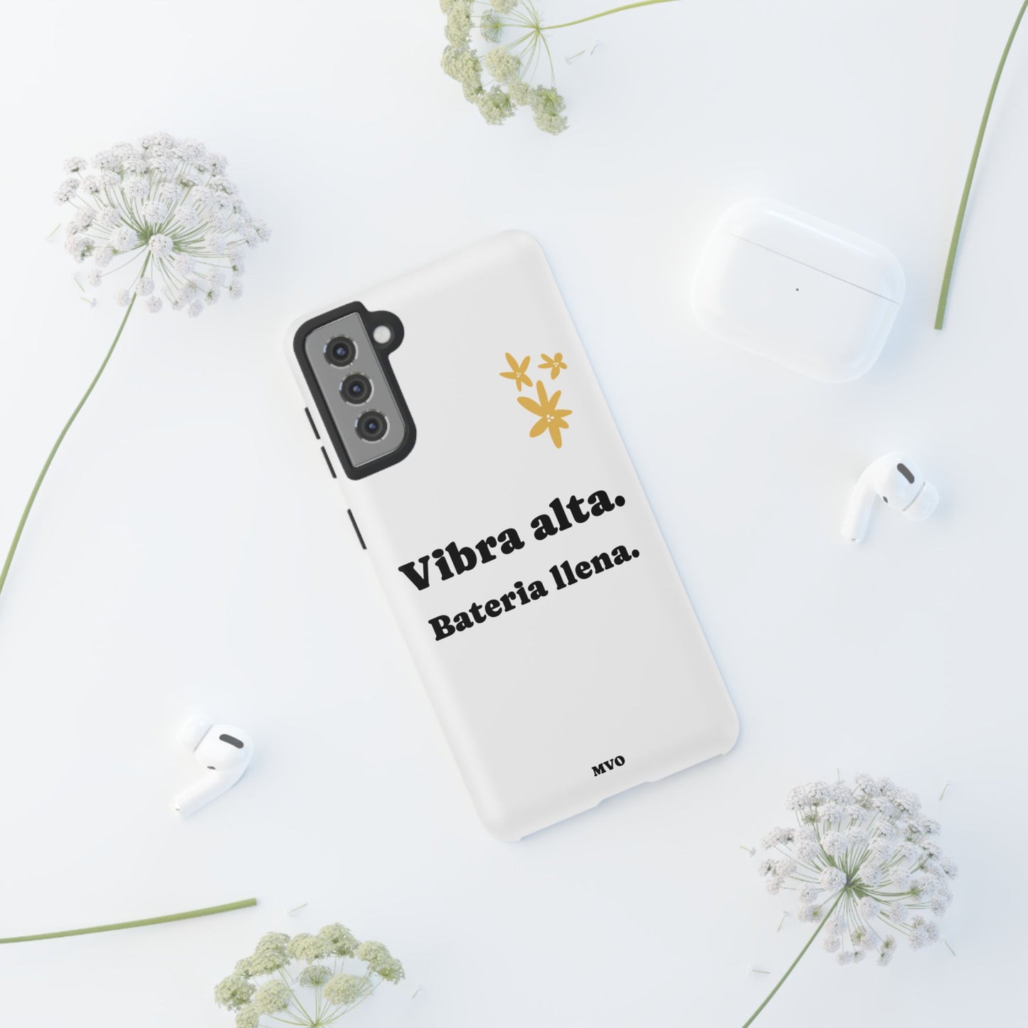 Vibra alta, Bateria llena | Phone Case