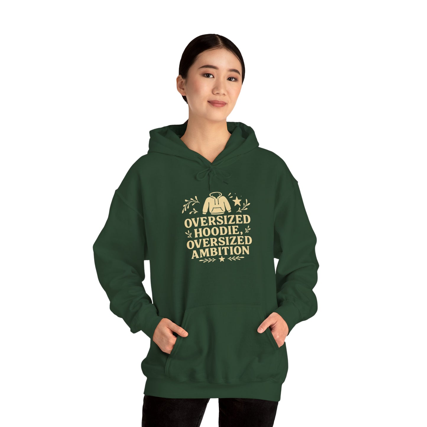 Oversized hoodie, oversized ambition. | Cozy Hoodie