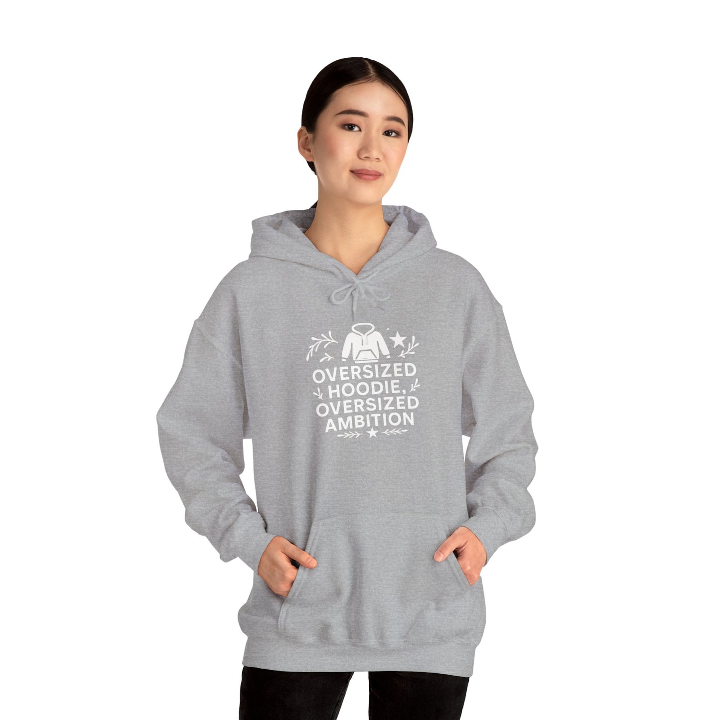 Oversized hoodie, oversized ambition. | Cozy Hoodie