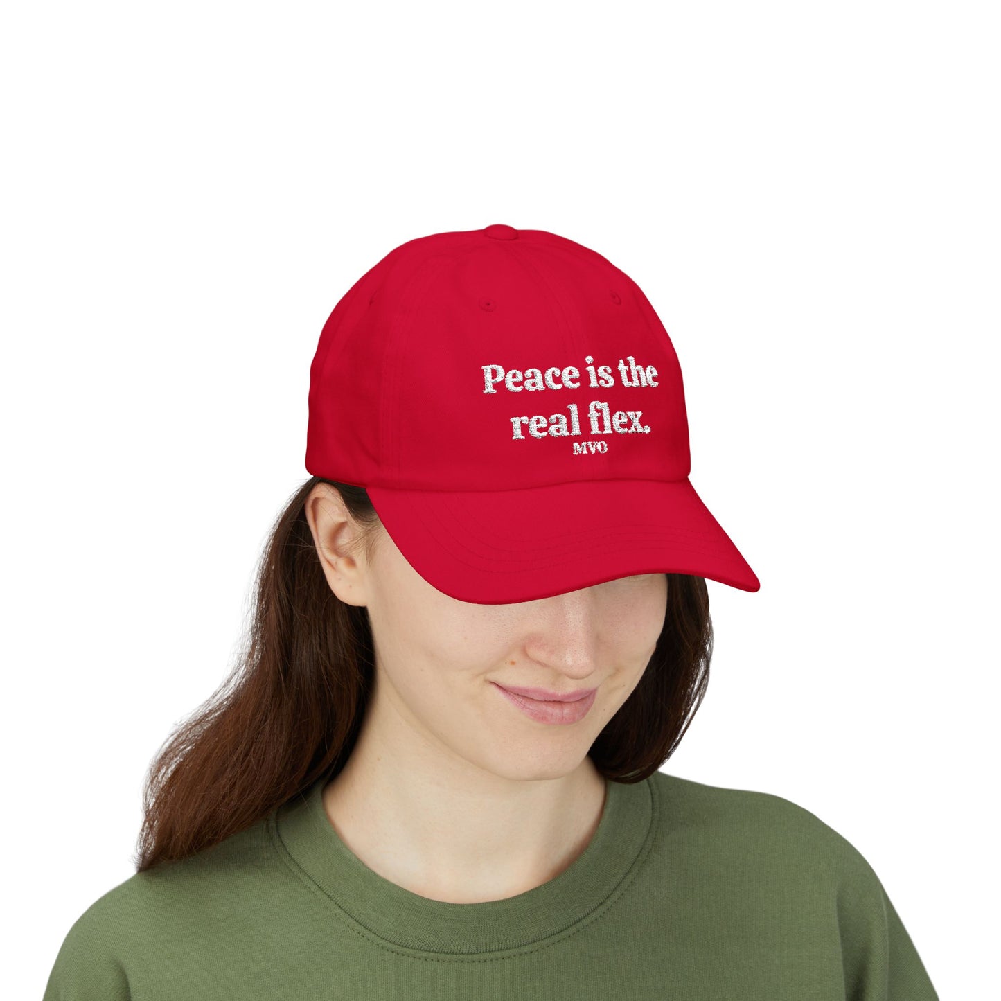 Peace is the real flex | Classic Cap