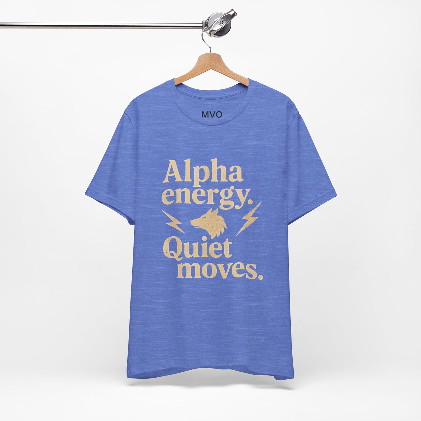 Alpha Energy. Quiet Moves. | Unisex T-Shirt Short Sleeve