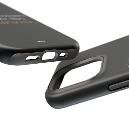 She's not everyone's cup of tea, she's champagne. | Impact-Resistant Phone Case