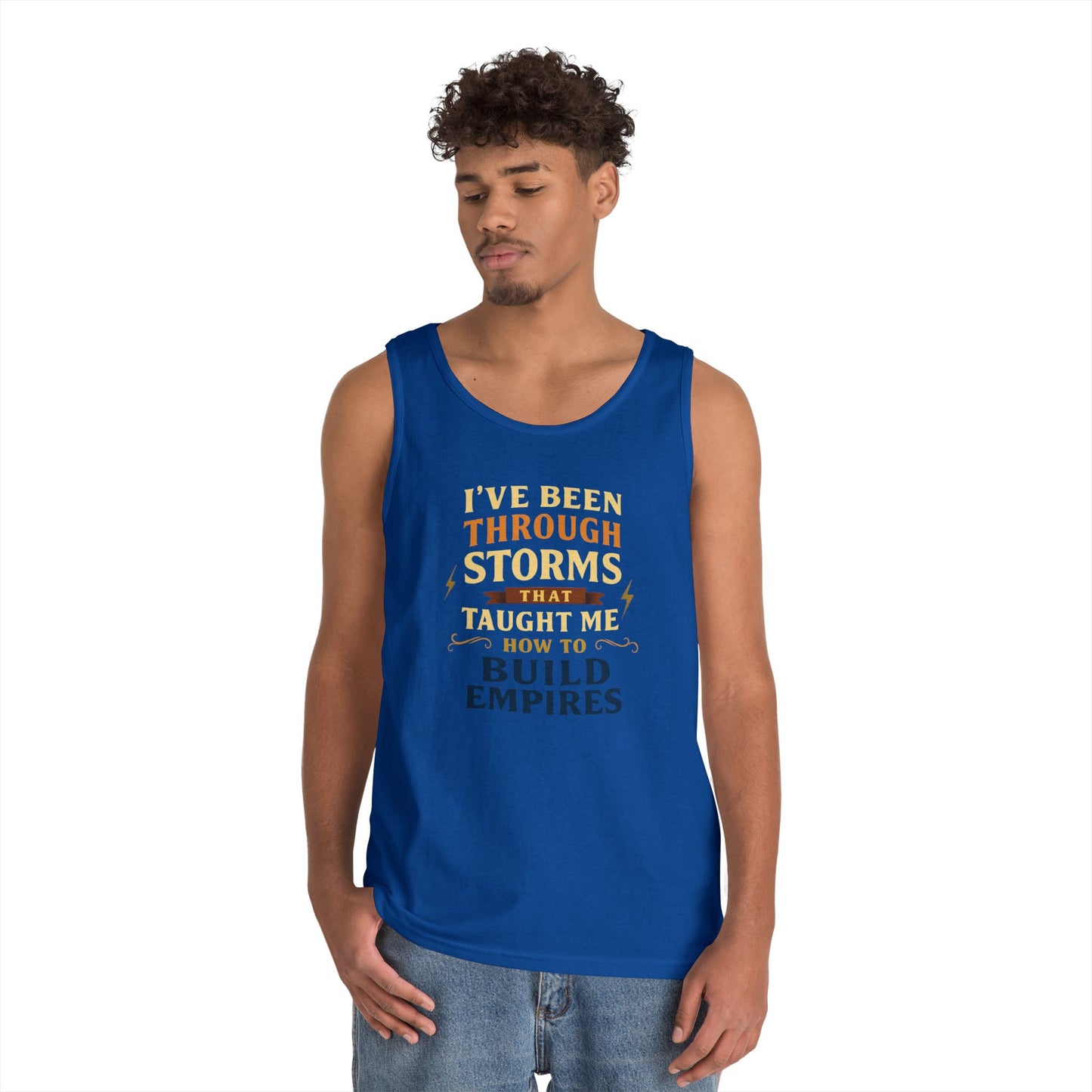 I’ve been through storms | Unisex Tank Top