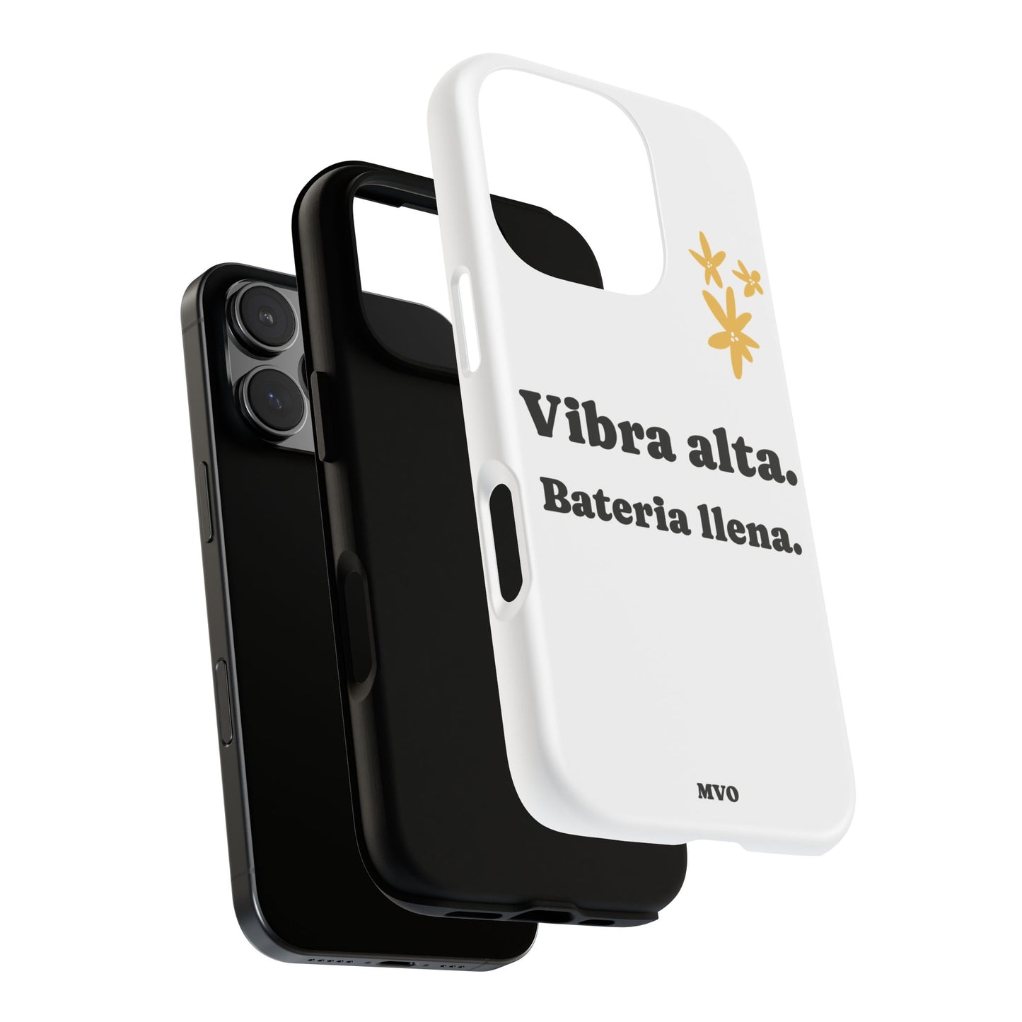 Vibra alta, Bateria llena | Phone Case