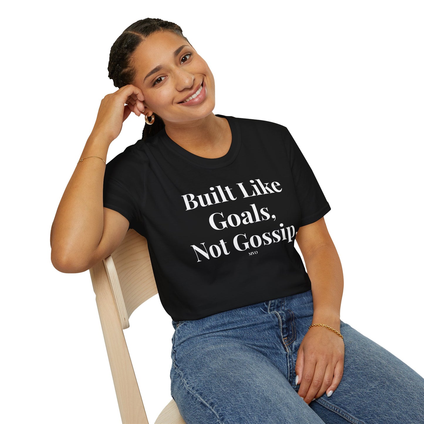 Built Like Goals, Not Gossip | Unisex T-Shirt