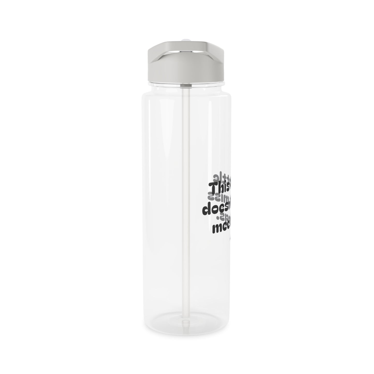 This Bottle Doesn't Miss Meetings | Stylish Tritan Water Bottle