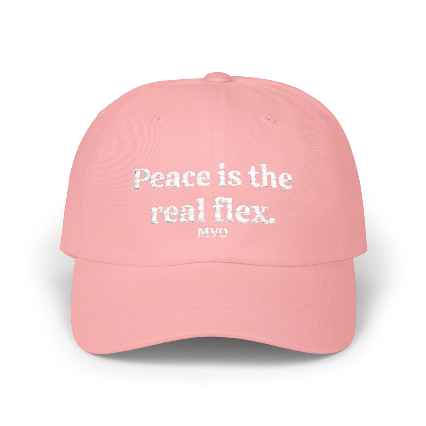 Peace is the real flex | Classic Cap
