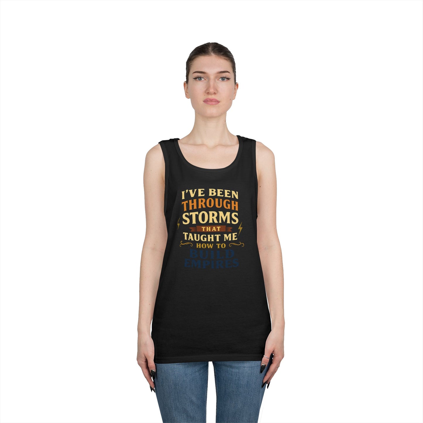 I’ve been through storms | Unisex Tank Top