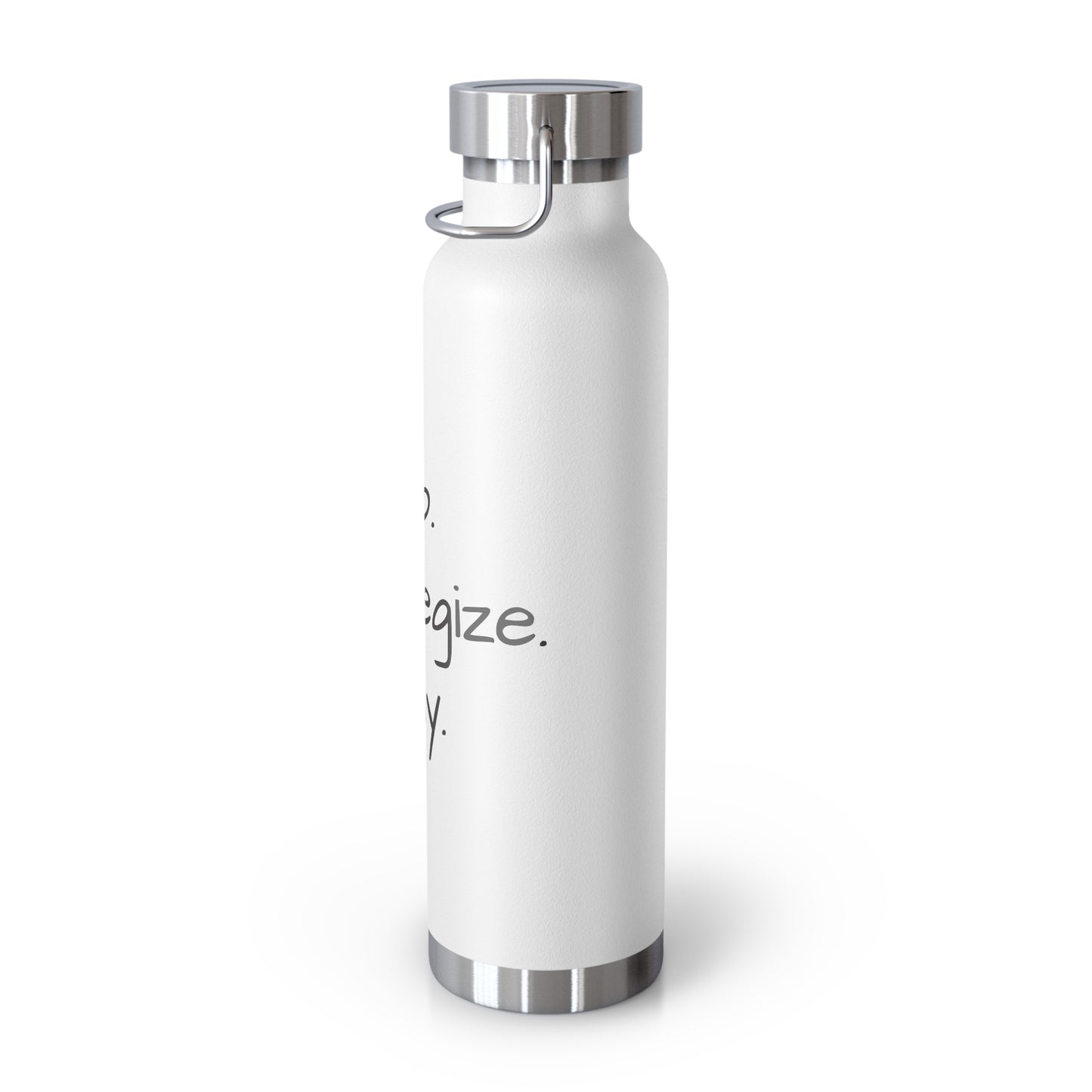 Sip. Strategize. Slay | Copper Vacuum Insulated Bottle