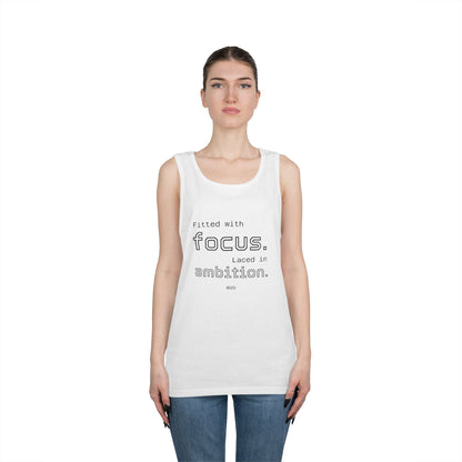Focus & Ambition | Unisex Cotton Tank Top
